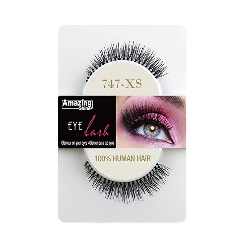 Eyelashes EL/707-XS,(pair),100% natural hair,1pair.