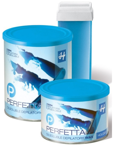 HOLIDAY PERFETTA Epileringsvoks (titandioxidblå) 800 ml