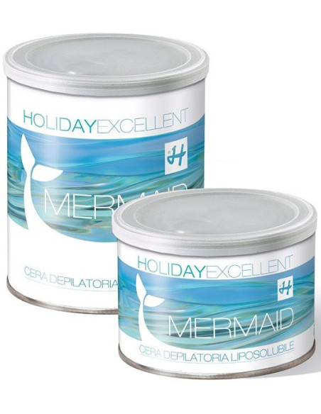 HOLIDAY EXCELLENT MERMAID Hypoallergenisk hårfjerningsvoks 800ml
