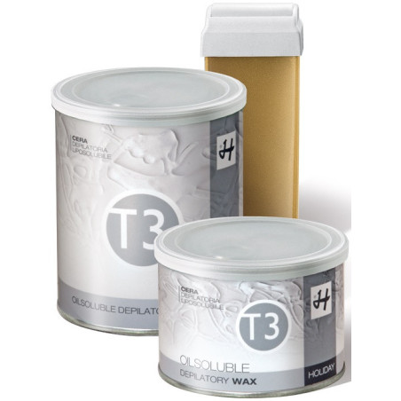 HOLIDAY T3 epileringsvokspatron (naturlig) 100ml