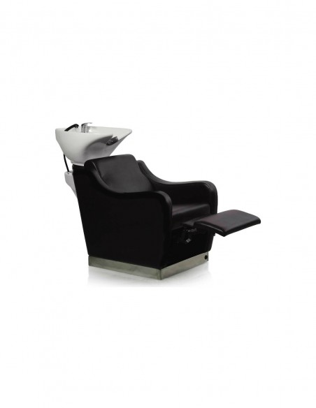 Frisørvask med elektrisk justerbar fodstøtte Rebeca