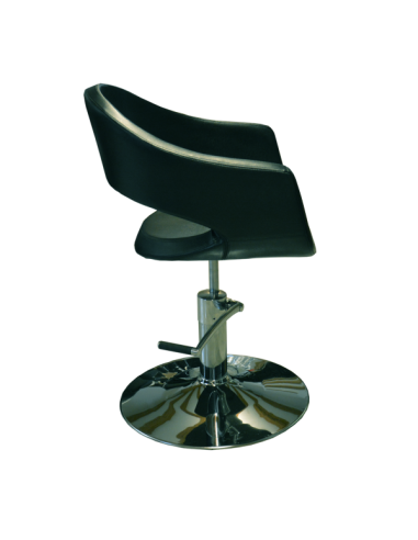 Frisør kundestol Milano, Sort