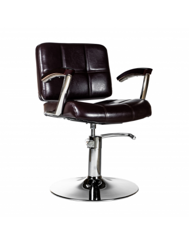 Frisør kundestol Los Angeles, Brun