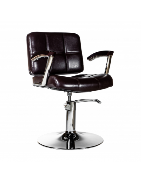 Frisør kundestol Los Angeles, Brun