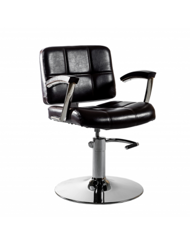 Frisør kundestol Los Angeles, Sort