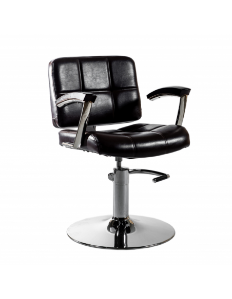 Frisør kundestol Los Angeles, Sort