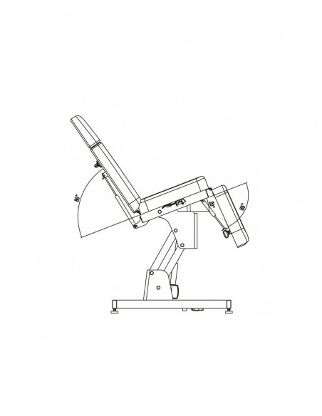 Pedicure-sofa med 3 motorer Lucky-3