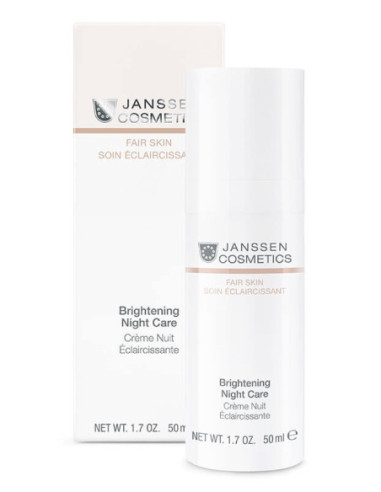 JANSSEN Hvidnende Natcreme 50ml