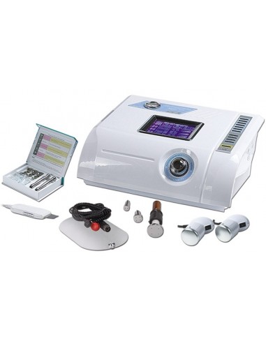 Beauty device with 3 functions - mesotherapy, ultrasound scrub, diamond dermabrasion