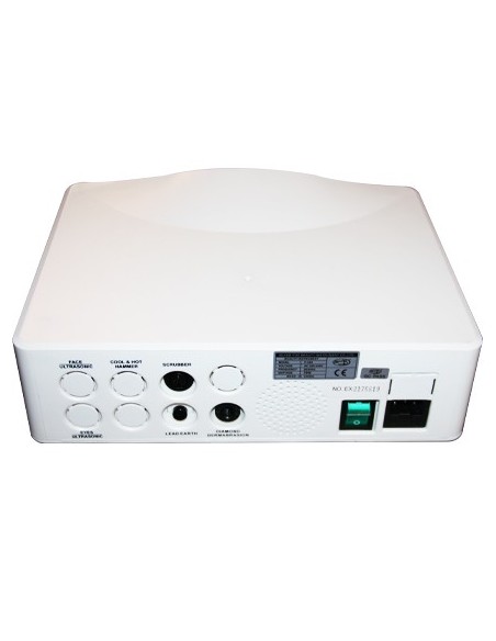 Kosmetologapparat med 2 funktioner - ultralydspeeling og diamantdermabrasion