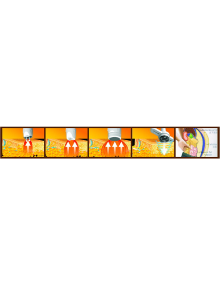 Kosmetologapparat med 4 funktioner - kavitation, 3D-radiofrekvens, IR-biofoton, vakuum