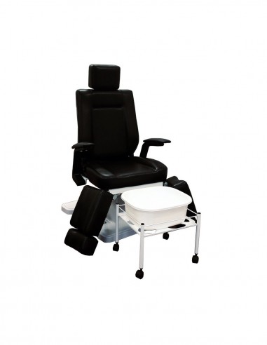 Pedicurestol med drejelige ben og...