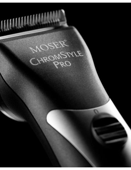 MOSER ChromStyle Pro hårklipper med ledning og batteri, 0,7–3 mm