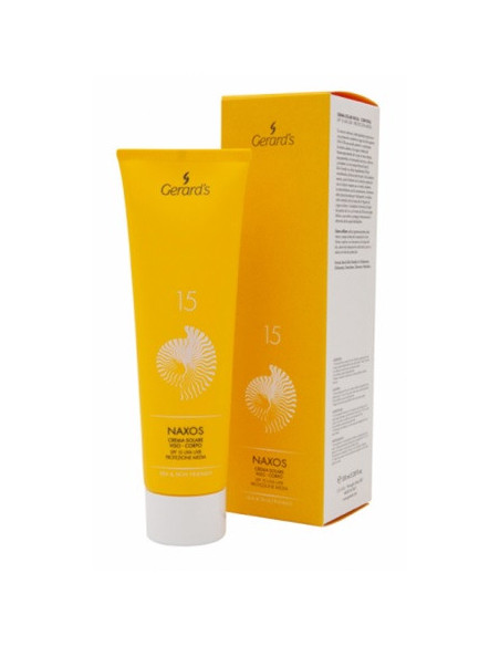NAXOS Beskyttende creme til ansigt og krop, SPF15 150ml