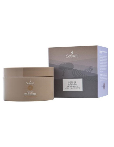 PEPPER Scrub med Dødehavssalte - aromaterapi til kroppen 200 g