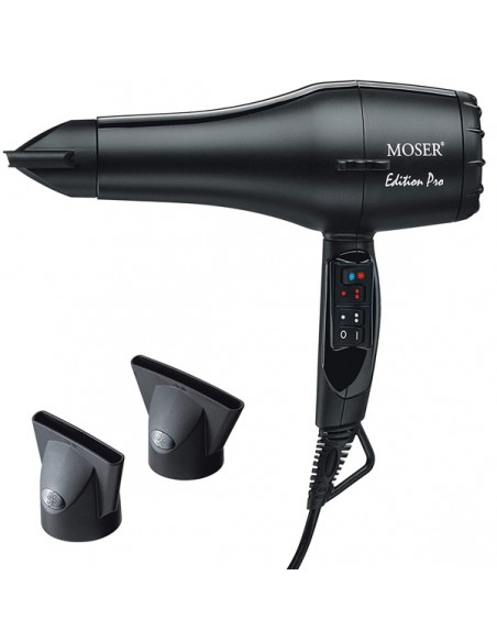 MOSER Edition Pro 2 professionel hårtørrer med 3 varmetrin, 2000 W