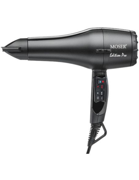 MOSER Edition Pro 2 professionel hårtørrer med 3 varmetrin, 2000 W