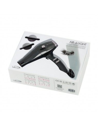 AIR-D-LIGHT hårtørrer, ultralet, 1600W