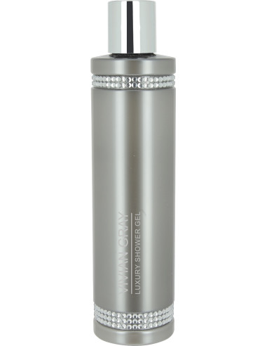 Crystals Showergel, grå 250ml