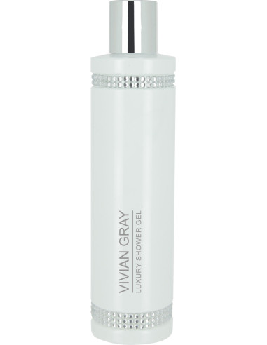 Crystals Showergel, hvid 250ml