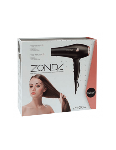Professionel hårtørrer ZONDA Pink Triple Technology, 2400W