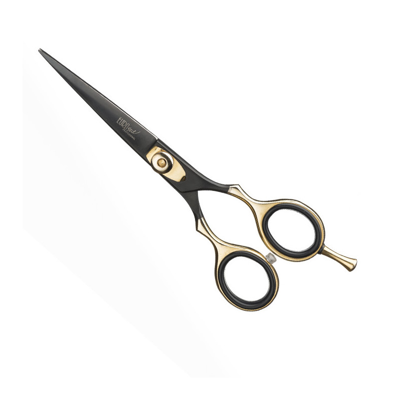 Frisørsaks SORT & GYLDEN 5,5",...