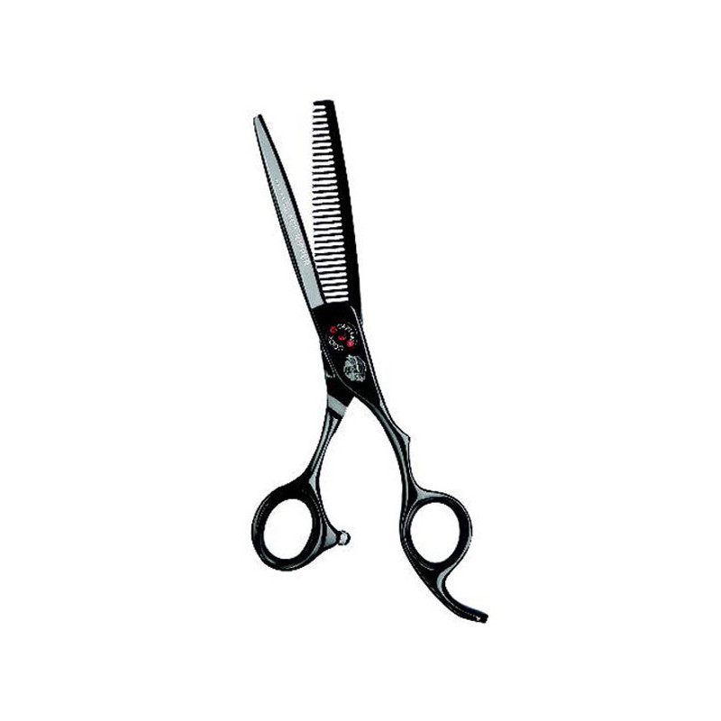 Thinning scissors Captain Cook Black Ripper 6.0″, 32 teeth