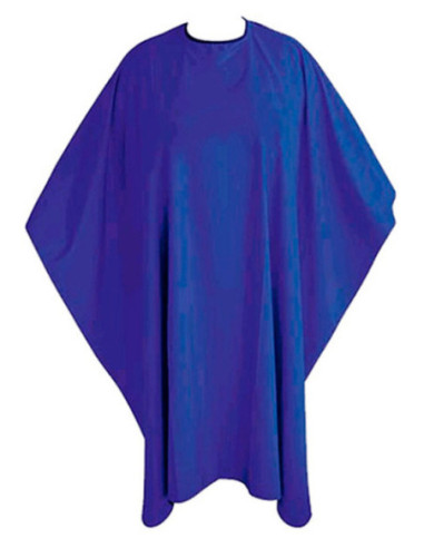 Cape with Velcro fastening, nylon, dark blue