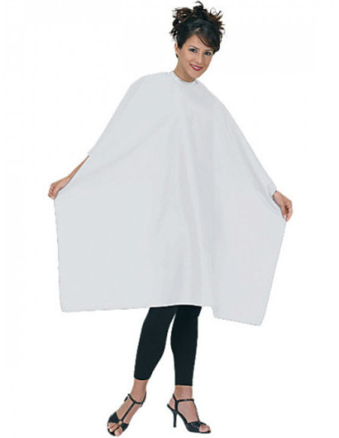 Kappe med velcrolukning, nylon, hvid