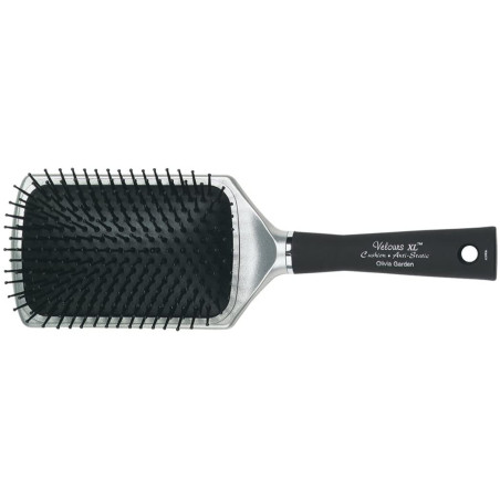 OLIVIA GARDEN Hårbørste VELOURS PRO, antistatisk, XL
