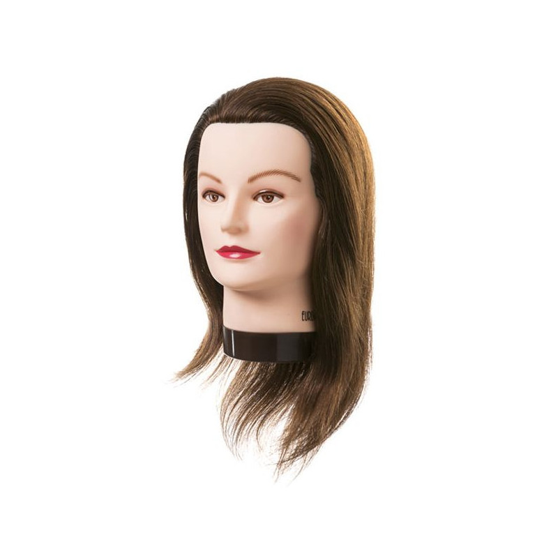 Mannequinhoved, 100% naturlig, 20-30 cm