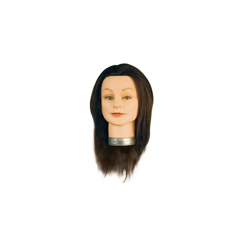 Mannequinhoved Suzan, 100% naturligt...
