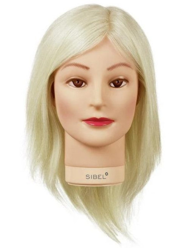 Mannequinhoved blond hår TRÆNING HE