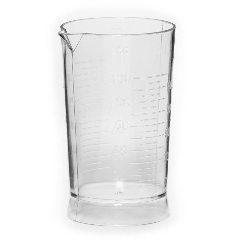Målebæger, gennemsigtig 100 ml