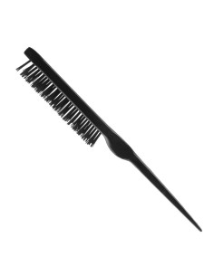 Hair brush, nylon, 3 rows