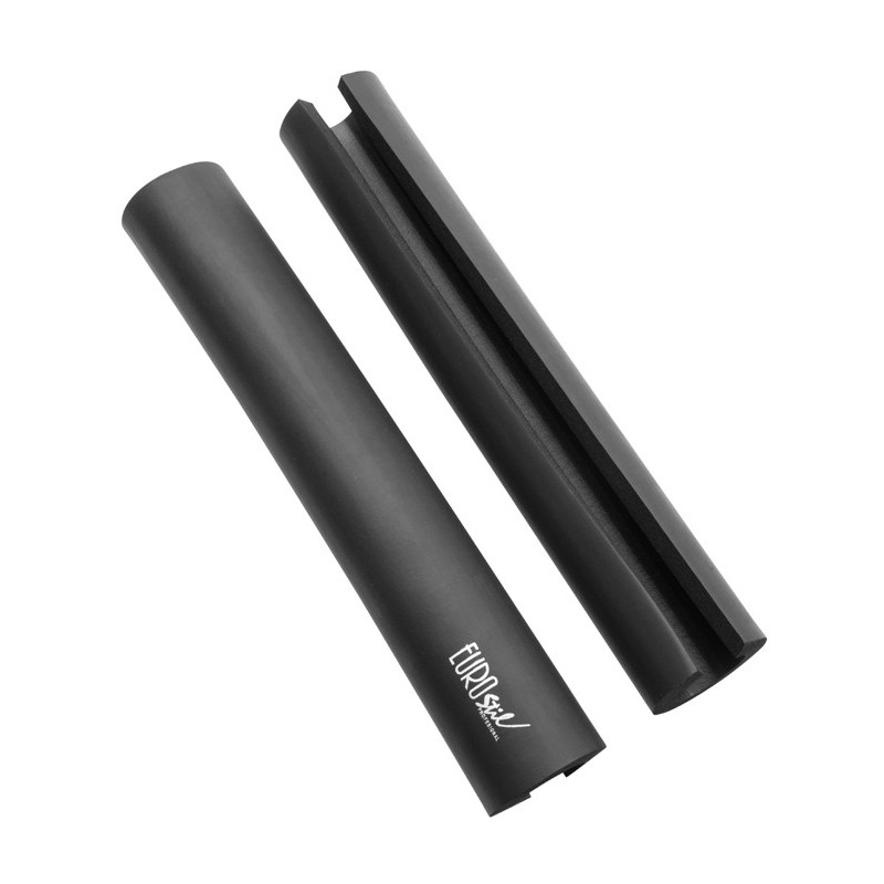 Nakkestøtte til vask, skum, sort, 2 stk.