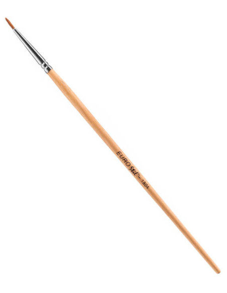 Eyeliner/skyggebørste, zobelbørster, 17,5 cm