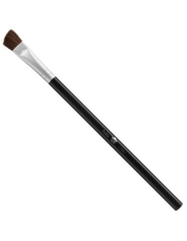 Brush for eye shadows, oblique, horse and goat bristles, 11mmx15cm