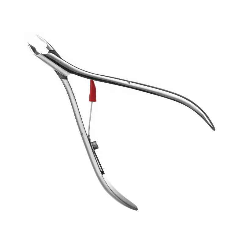 Neglebåndsklip, rustfrit stål, 10 cm