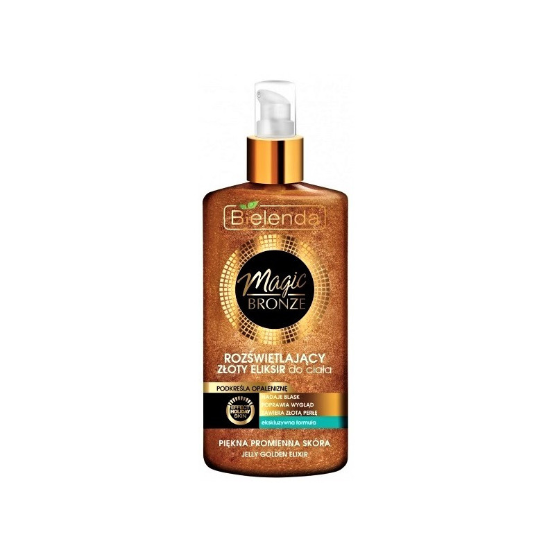 MAGIC BRONZE Eliksīrs zeltainais  ķermenim, izgaismojošs 150ml