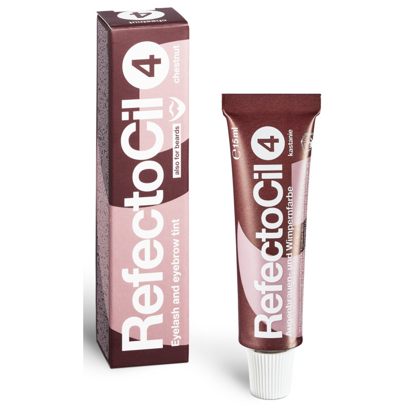 RefectoCil Eyelash and eyebrow tint, chestnut 4, 15ml