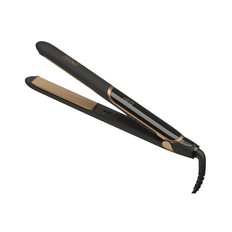 Hair straightener IONIC PLUS GOLDEN, tourmaline ceramic, 230°C