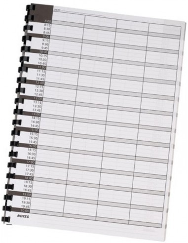 Notesbog, planlægger, 21x30 cm, 150...