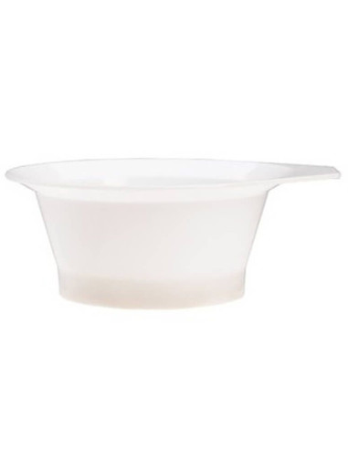 Hårfarveskål, hvid, D13,5 cm