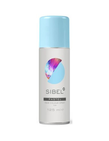Spray hårfarve, lyseblå, 125 ml