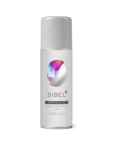 Spray hårfarve, sølv, 125 ml