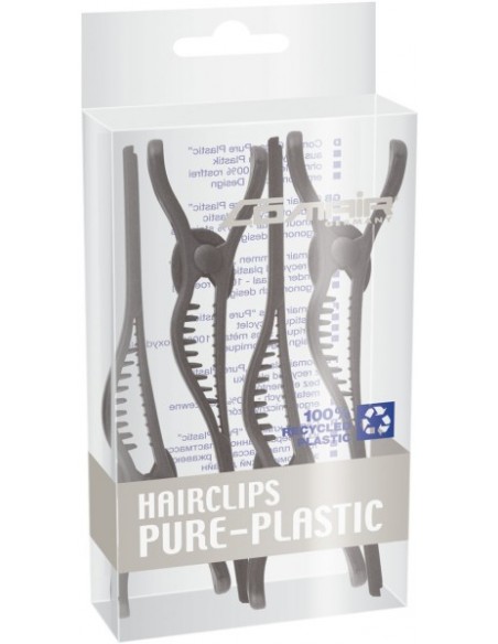 Klemmer til adskillelse af tråde, plastik, med tænder, 13 cm, 4 stk.