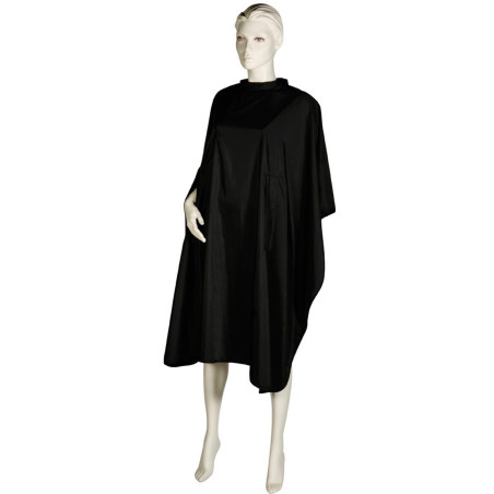 Cape Daily, med hægtelukning, sort, polyester, 128x150cm