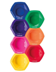 Rainbow STOR malerskål, 350...