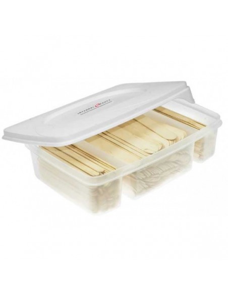 Integral Beauty PROFESSIONELLE træspatler, 3 størrelser, 400 stk.